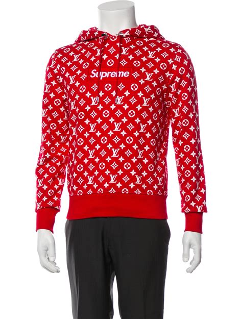 supreme monogram lv hoodie replica